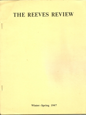 THE REEVES REVIEW, STEVE REEVES FAN CLUB 1967