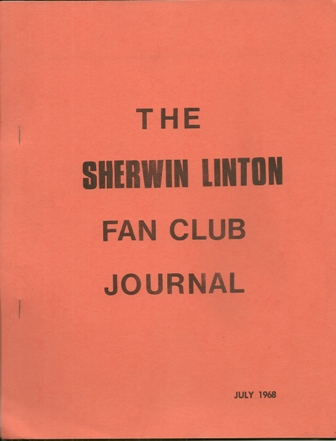 THE SHERWIN LINTON SHOW FAN CLUB, JULY1968