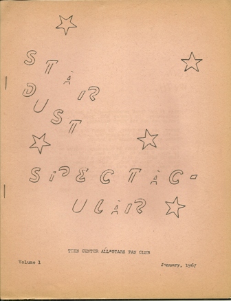 STAR DUST SPECTACULAR TEEN CENTER CLUB JAN,1967