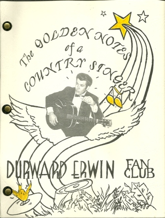 GOLDEN NOTES  DURWARD ERWIN FAN CLUB MAY,1968
