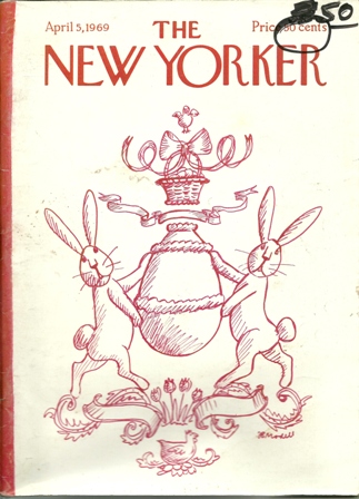 THE NEW YORKER MAGAZINE APRIL 5, 1969 THE NEW YORKER MAGAZINE APRIL 5, 1969