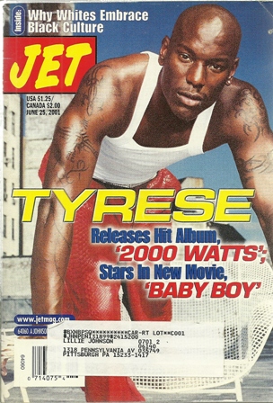 Jet Magazine,June 25,2001 Vol 100,No.2 Tyrese Jet Magazine,June 25,2001 Vol 100,No.2 Tyrese