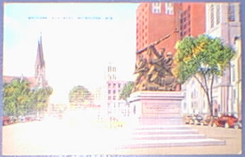 Soldiers Monument Milwaukee Wis.