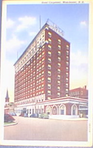 Hotel Capenter, Manchester, N.H.  1920's-30's