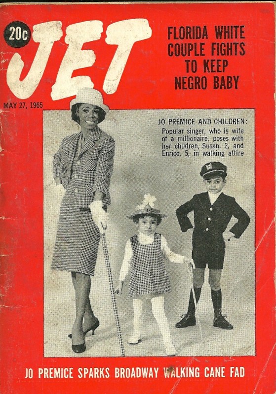 Jet Magazine May 27,1965 Jo Premice and Children (click to enlarge)