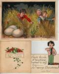 Beautiful Victorian Trade Card-Easter w bonus