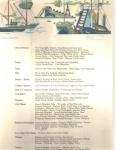 SS Statendam Breakfst Menu 1963 Holland Dikes