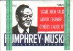 Humphrey and Munskie Window Decal NEAR MINT