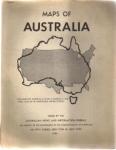 1959 Maps of Australia News & Info Bureau