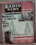 Radio News 3 mags 2,8,10/1935 Great Articles