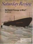 Saturday Review 11/1/69 USS Manhattan in ice