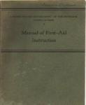 First Aid Manual Bureau of Mines 1940