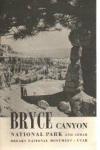 Bryce Canyon National Park Utah 1955 brochure