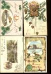 Eight Beautiful Vintage New Years circa 1900s