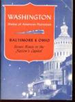 B&O Washinton Tour Book 1949 great photos