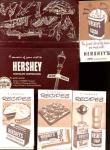 Hersheys 4 recipe booklets & folder 1960