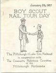 Boy Scout Rail Tour Day/Jan 26,1957