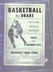 Program, Drake vs. OK State, 1957-58