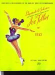 Ice Follies of 1953, souvenir program