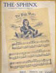 The Sphinx Mar 1946 Signor Blitz Plate Waltz