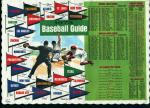 Placemat-1973 Baseball Schedules NL and AL!