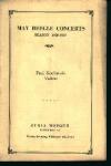 May Beegle Concerts from 1926- 1927 Season