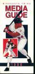 Minnesota Twins 1990 Media Guide! Schedule!