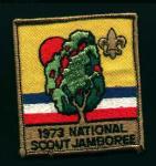 1973 National Scout Jamboree Patch! Unused!