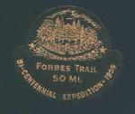 Leather 1959 Forbes Trail Bi Centennial!