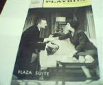 Playbill-Plaza Suite! George C Scott, 1968!