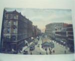 Adams Square at Boston Mass.!(Color Repro!)