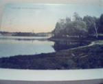 Farm Pond in South Farmingham Mass! 1909!