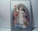 A Happy Eastertide-Girl with Chicks and Eggs