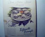 Toffentti Triangle Restraunt Menu frm c1943!