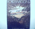 Ford Motors Wagons for 1969 with Options!