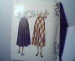 McCalls Patterns No.7193 Waist 26, Skirts!