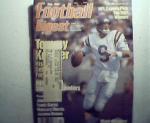 Football Digest-10/87 Tom Landry,Mark May,M Morris!