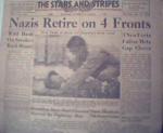 Stars & Stripes=11/16/44 Naziz Fall Back on 4 Fronts,Gr