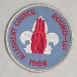 BSA 1966 Allegheny Council Round-Up Patch !!!
