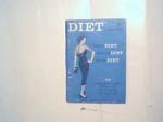 Eat and Get Slim! 1956! 10lbs in 10 Days, Digestion!