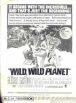 Wild Wild Planet 1967 Tony Russell pressbk