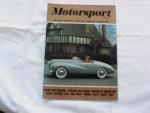 AUG 1953 VOL.4,NO.4 ISSUE MOTORSPORT