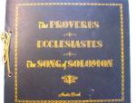 THE PROVERBS ECCLESIASTER THE SONG OF SOLOMON