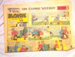 COMIC WEEKLY PITTSBURGH SUN  JUNGLE JIM COMIC 1950