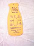 Ca 1920 MILK THE MOST ECONOMICAL FOOD