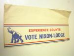 Vote Nixon Lodge paper hat,1960