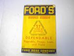 Ford's Sound Seeds 1938 Catalog