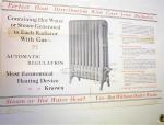 c1940 Self Generating Steam Unit Radiator