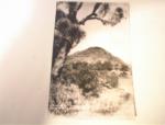 c1940 Piramid of the Moon Sanjuan Teotihuacan
