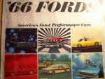 1966 Fords Color Brochure,Fairlane,Falcon,